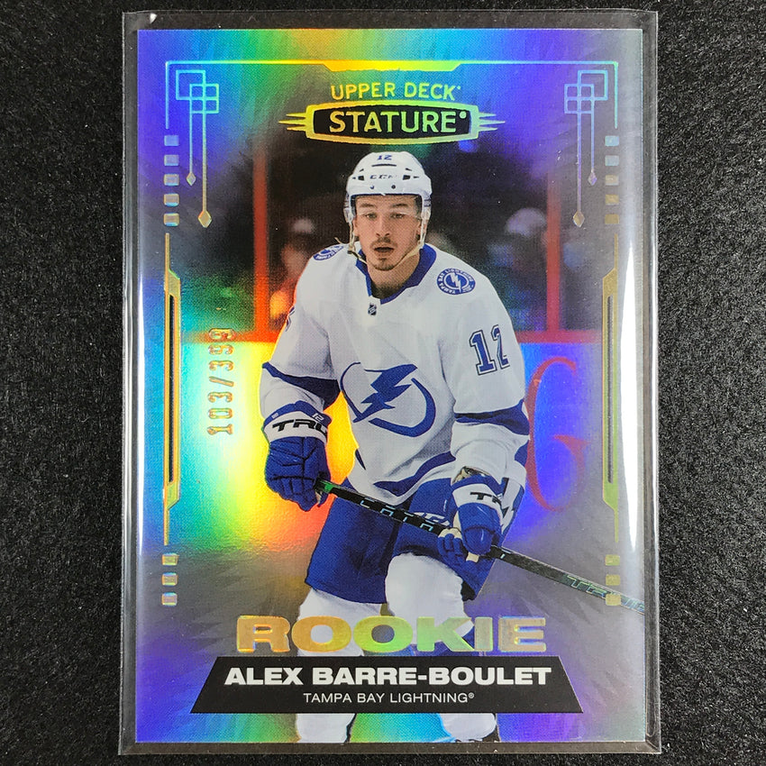 2021-22 Stature Nhl Alex Barre-boulet Rookie Base 103/399