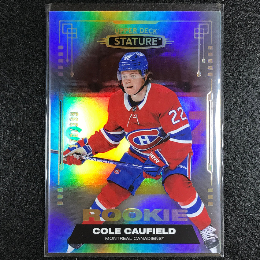 2021-22 Stature Nhl Cole Caufield Rookie Base 170/399