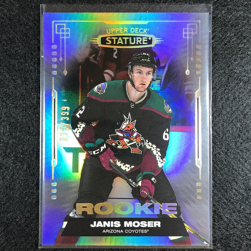 2021-22 Stature Nhl Janis Moser Rookie Base 220/399
