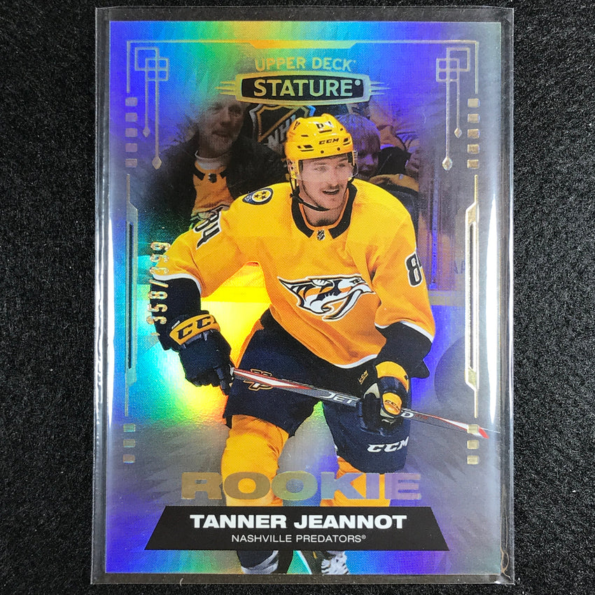 2021-22 Stature Nhl Tanner Jeannot Rookie Base 358/399
