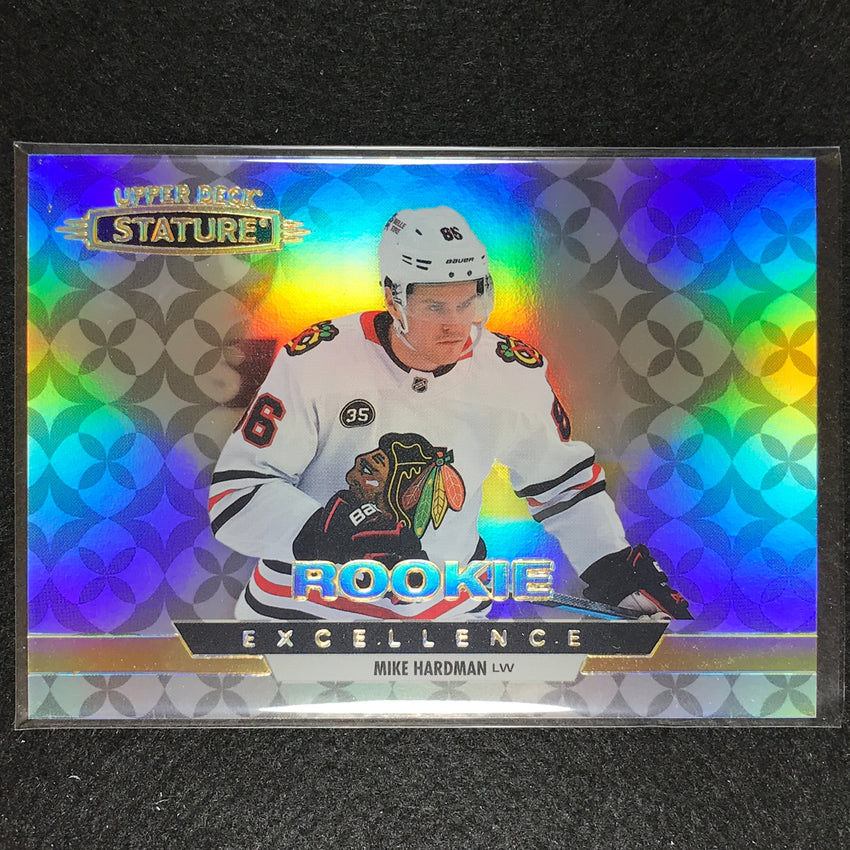 2021-22 Stature NHL MIKE HARDMAN Rookie Excellence Base #30