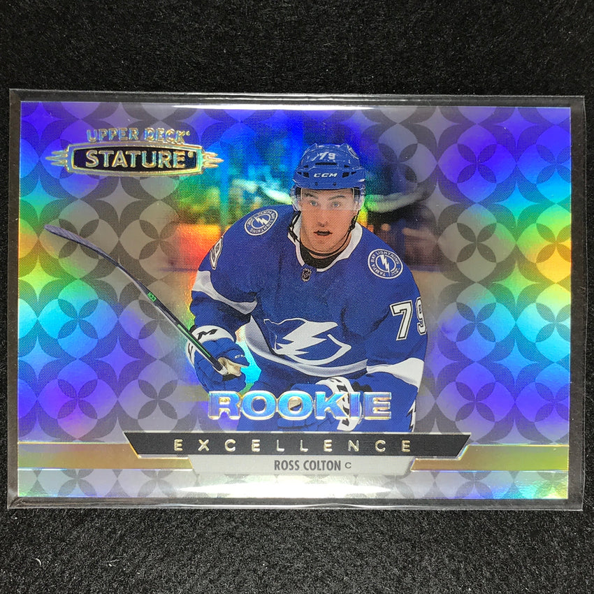 2021-22 Stature NHL ROSS COLTON Rookie Excellence Base #45