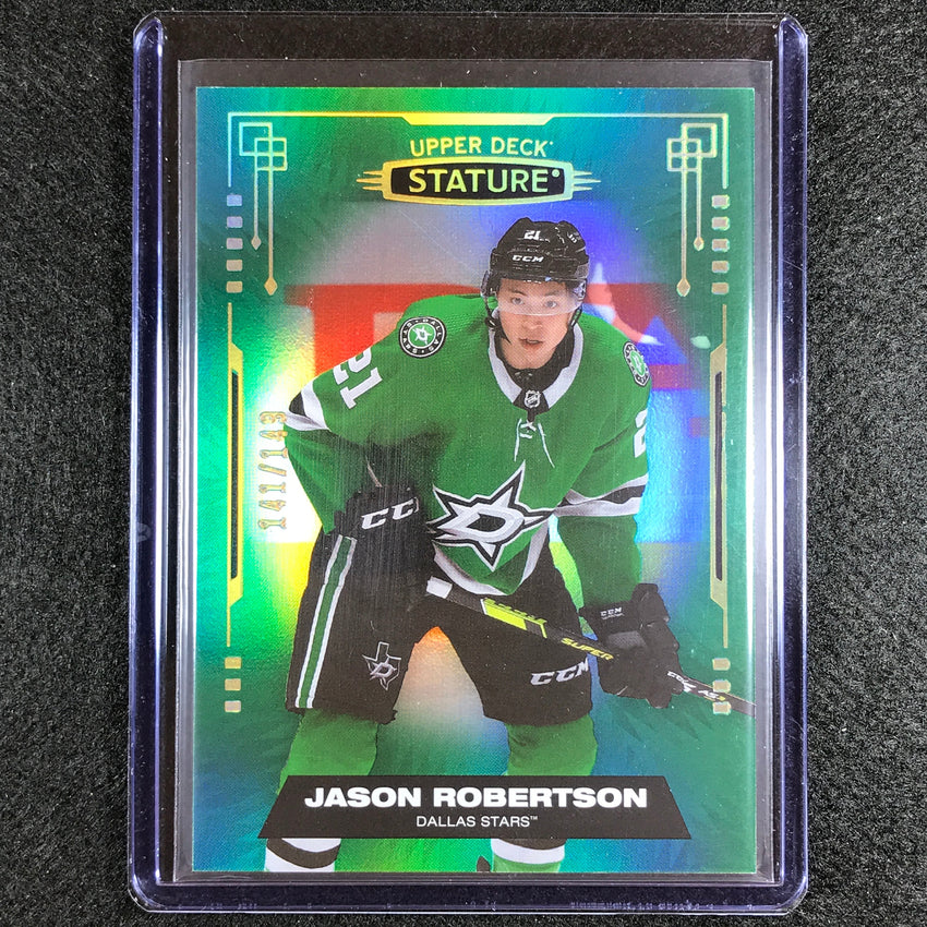 2021-22 Stature Nhl Jason Robertson Veteran Green 141/149