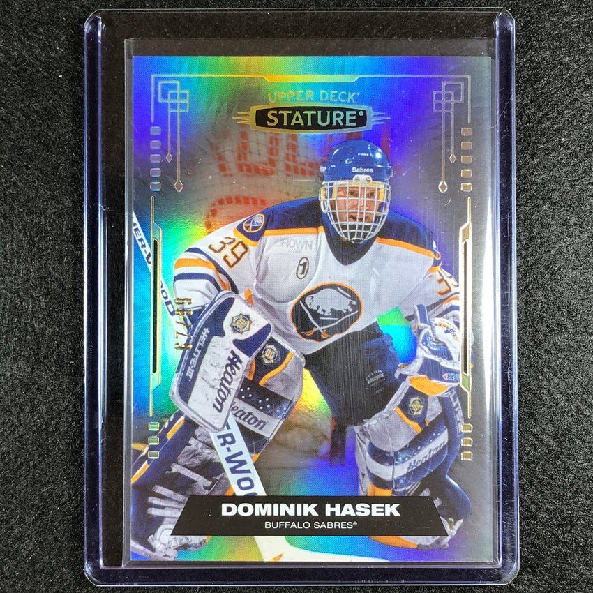 2021-22 Stature Nhl Dominik Hasek Veteran Photo Variant Base 67/99