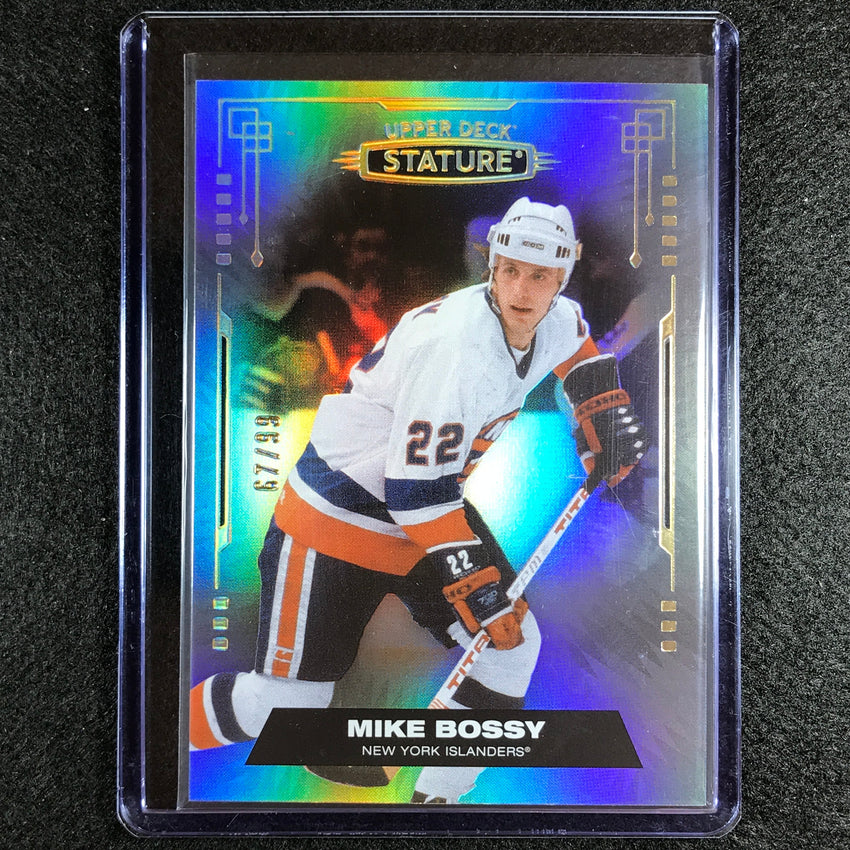 2021-22 Stature Nhl Mike Bossy Veteran Photo Variant Base 67/99