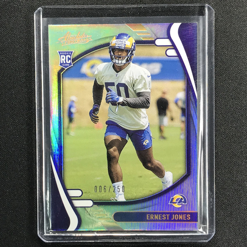 2021 Absolute Ernest Jones Rookie Spectrum 6/250