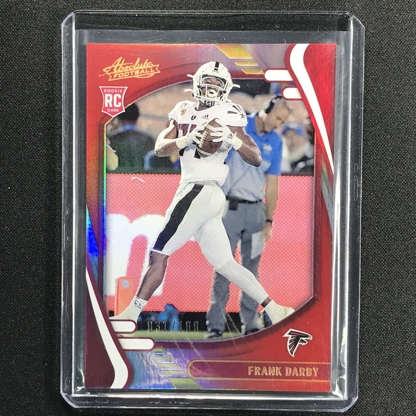 2021 Absolute Frank Darby Rookie Spectrum Red 31/100