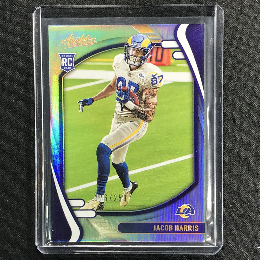 2021 Absolute Jacob Harris Rookie Spectrum 176/250