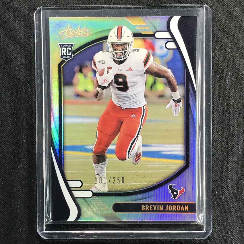 2021 Absolute Brevin Jordan Rookie Spectrum 181/250