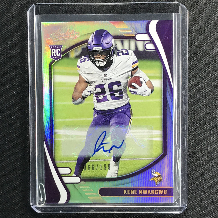 2021 Absolute Kene Nwangwu Signature Rookie Auto Spectrum 66/199