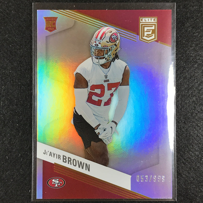 2023 Donruss Elite Nfl Jiayir Brown Rookie Base 53/999 No 154