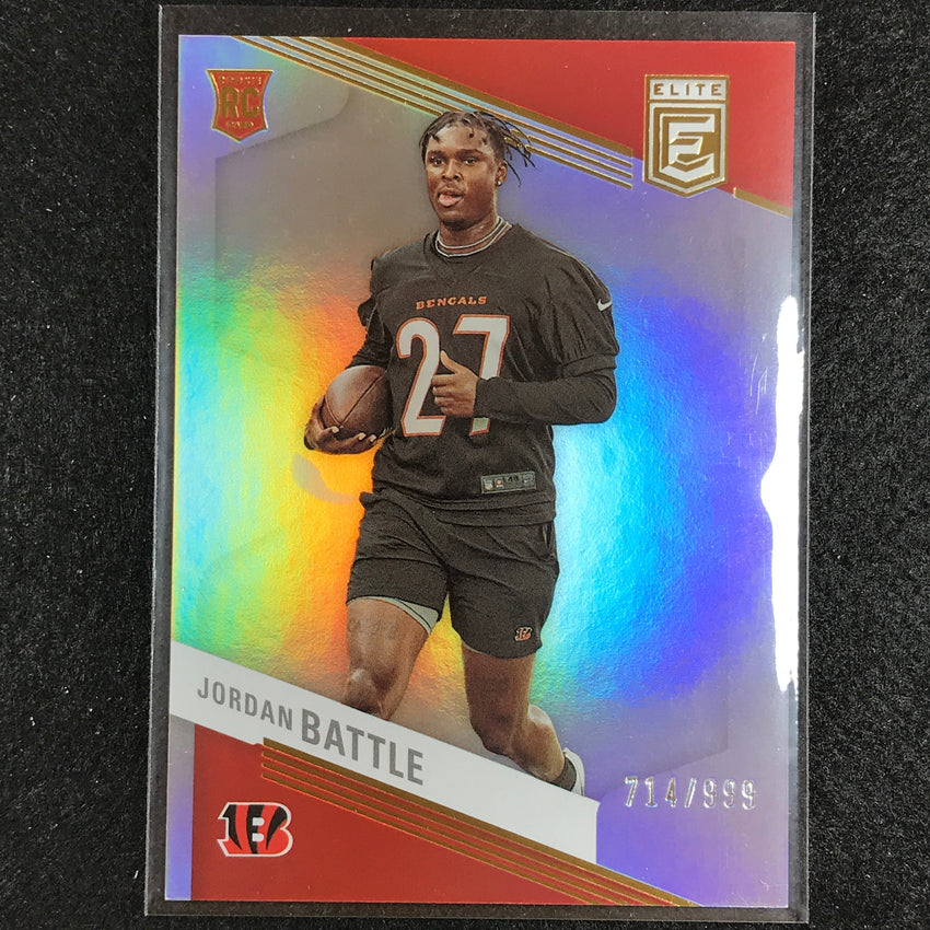 2023 Donruss Elite Nfl Jordan Battle Rookie Base 714/999 No 158