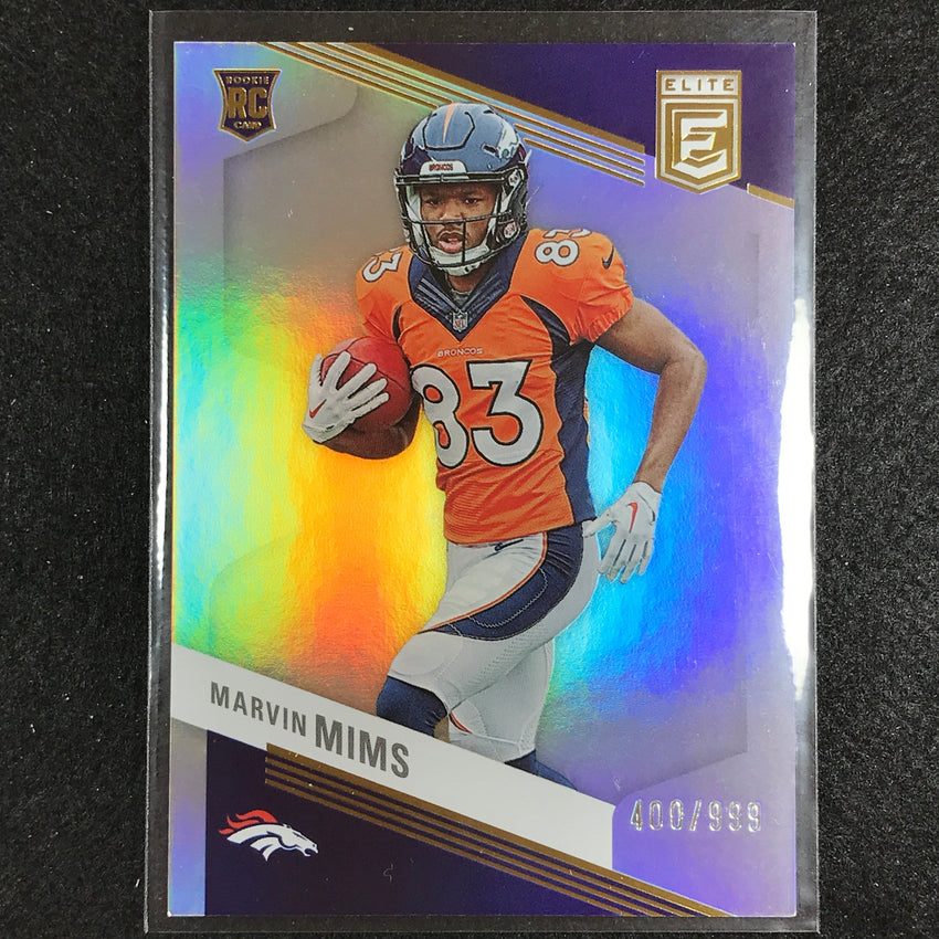 2023 Donruss Elite Nfl Marvin Mims Rookie Base 400/999 No 166