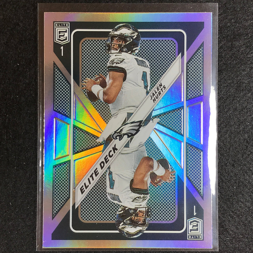 2023 Donruss Elite Nfl Jalen Hurts Elite Deck Silver No 6