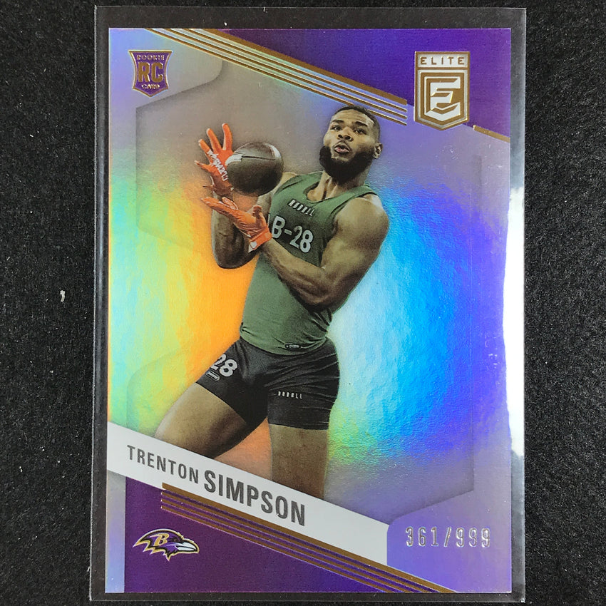 2023 Donruss Elite NFL TRENTON SIMPSON Rookie Base 361/999 #187