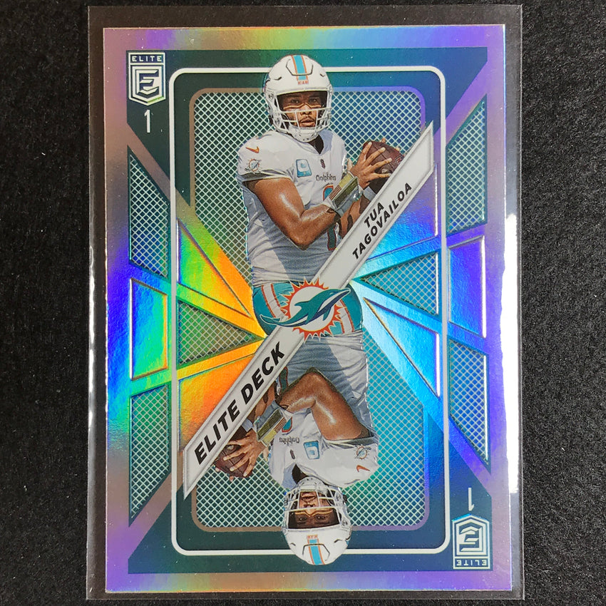 2023 Donruss Elite Nfl Tua Tagovailoa Elite Deck Silver No 7
