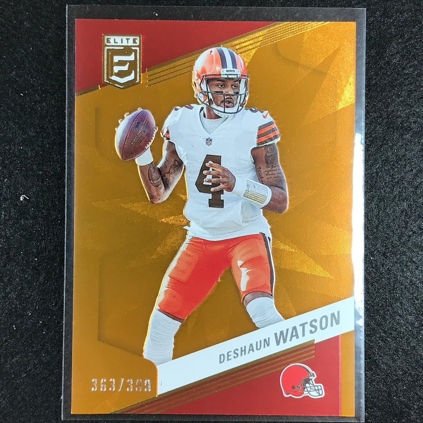 2023 Donruss Elite Nfl Deshaun Watson Orange 363/399 No 31