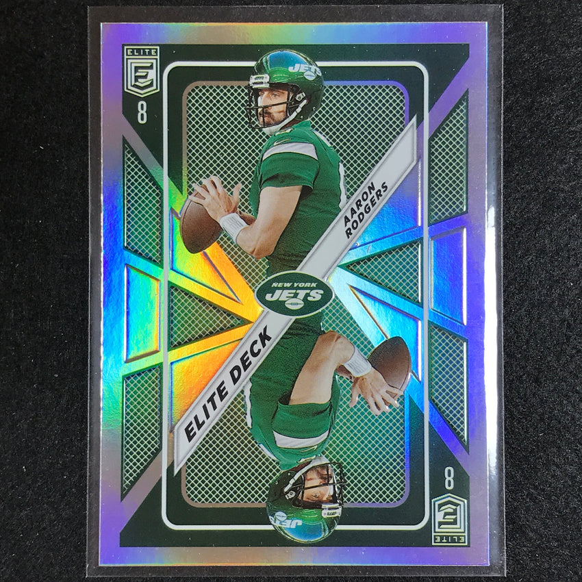 2023 Donruss Elite NFL AARON RODGERS Elite Deck Silver #8