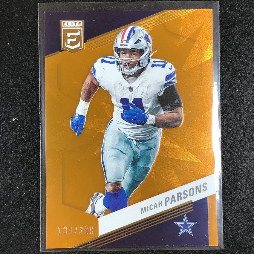 2023 Donruss Elite NFL MICAH PARSONS Orange 134/399 #74