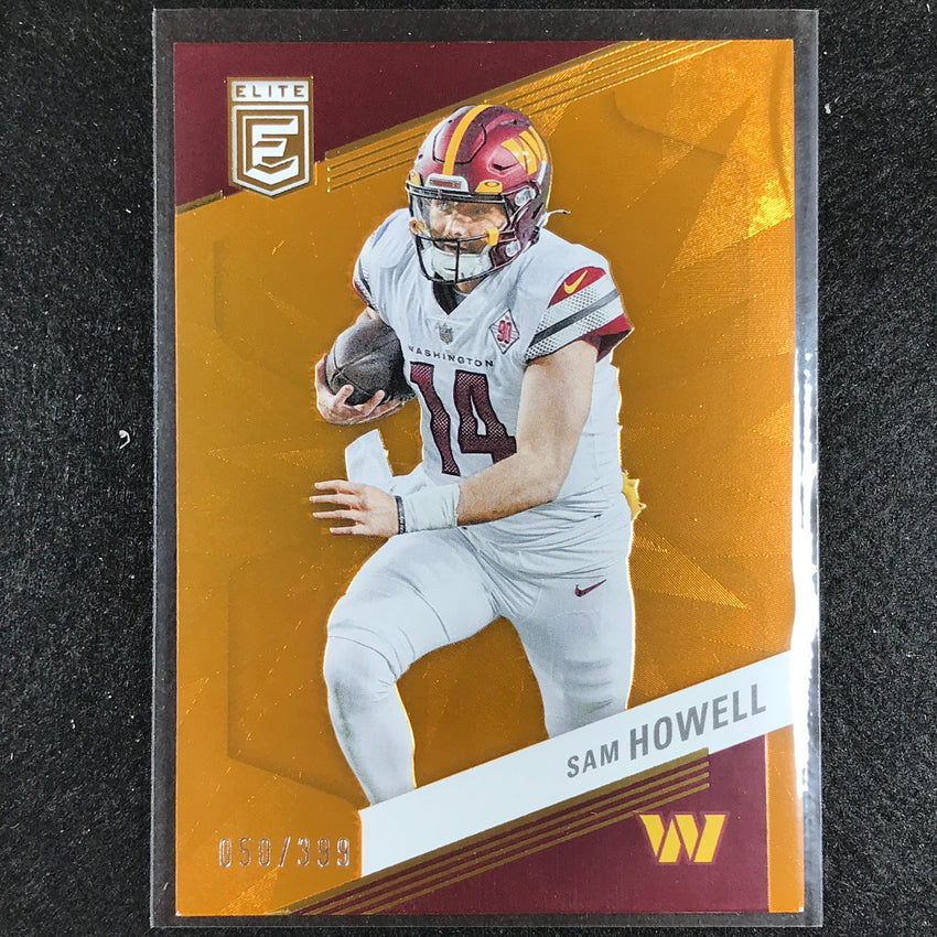 2023 Donruss Elite NFL SAM HOWELL Orange 50/399 #87