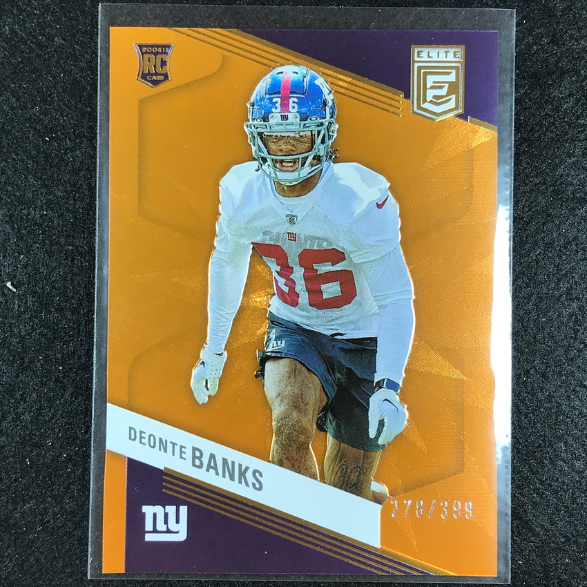 2023 Donruss Elite NFL DEONTE BURKS Rookie Orange 278/399 #129
