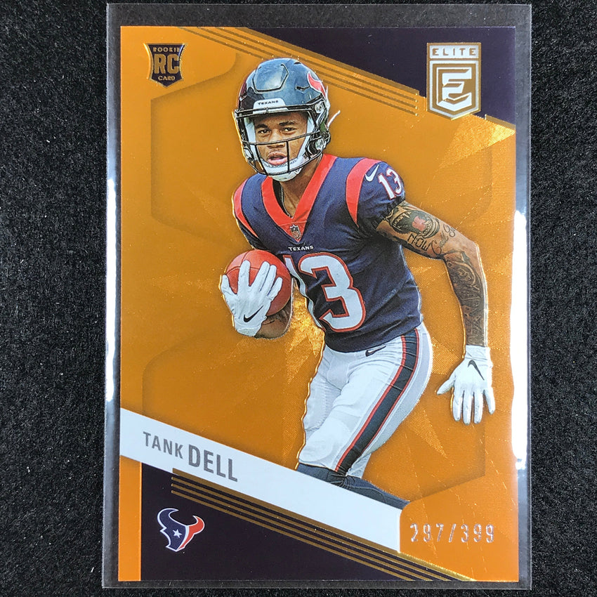 2023 Donruss Elite Nfl Tank Dell Rookie Orange 297/399 No 172