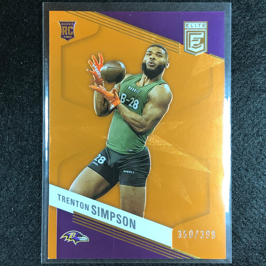 2023 Donruss Elite NFL TRENTON SIMPSON Rookie Orange 350/399 #187