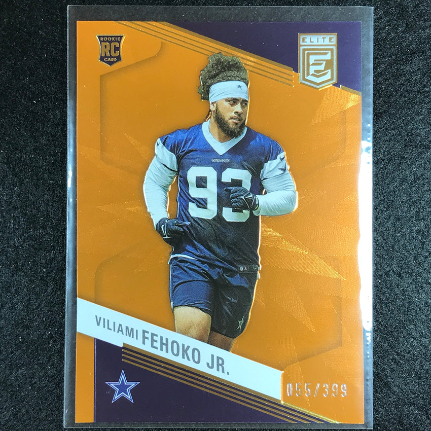 2023 Donruss Elite NFL VILIAMI FEHOKO JR. Rookie Orange 55/399 #195