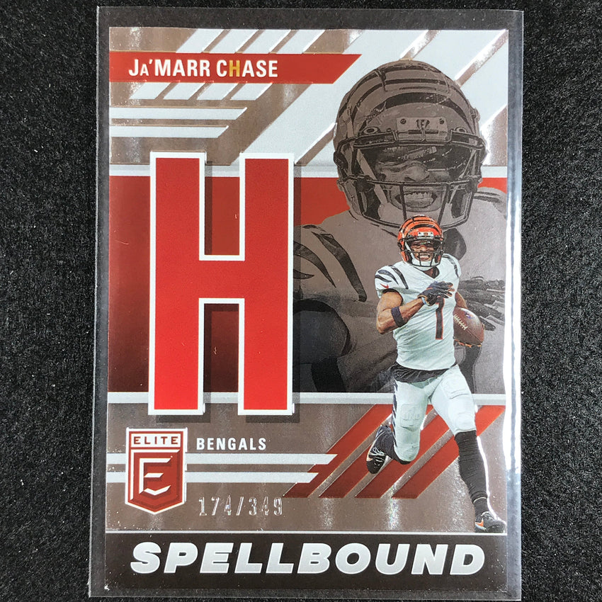 2023 Donruss Elite Nfl Jamarr Chase Spellbound Silver 174/349