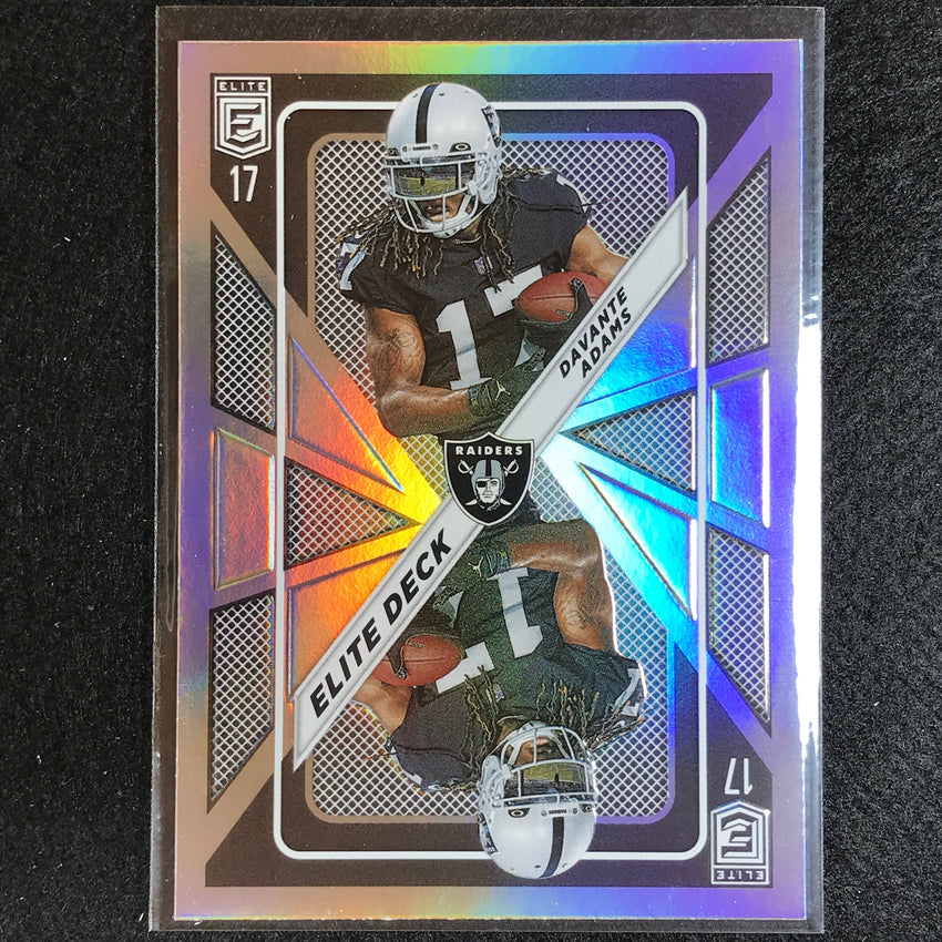 2023 Donruss Elite NFL DAVANTE ADAMS Elite Deck Silver #11