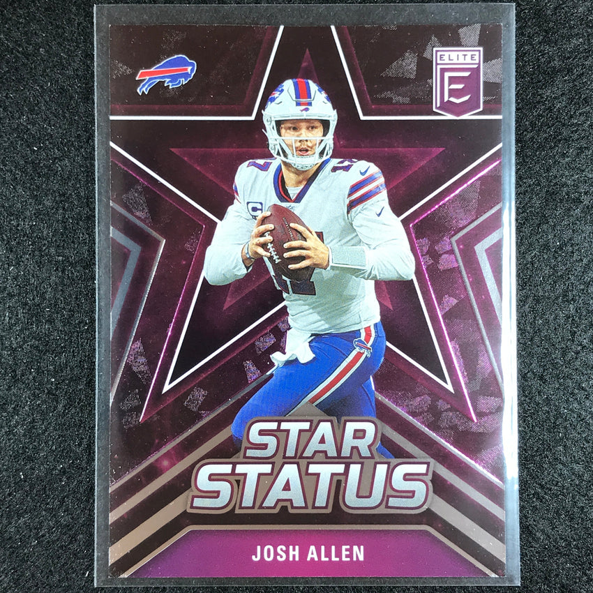 2023 Donruss Elite Nfl Josh Allen Star Status Silver 34/349