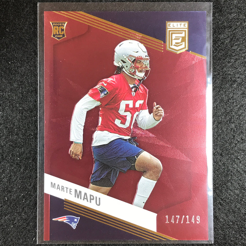 2023 Donruss Elite Nfl Marte Mapu Rookie Maroon 147/149