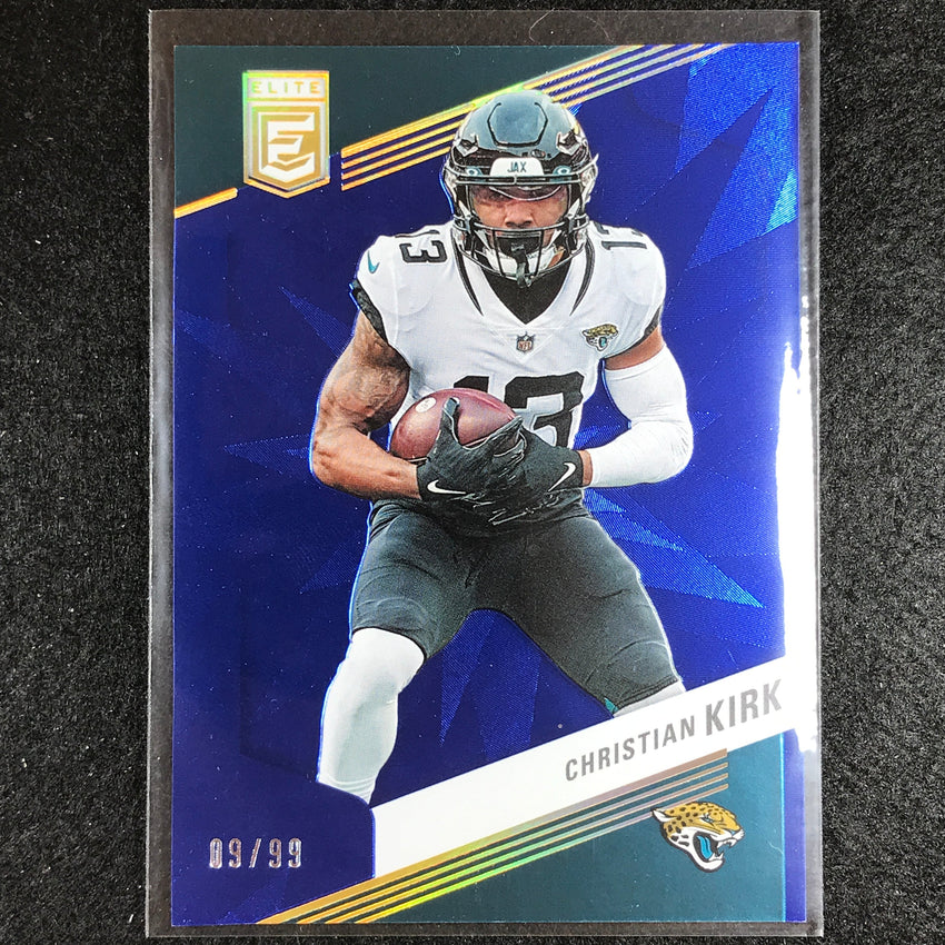 2023 Donruss Elite Nfl Christian Kirk Blue 9/99