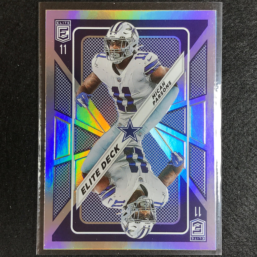 2023 Donruss Elite NFL MICAH PARSONS Elite Deck Silver #15