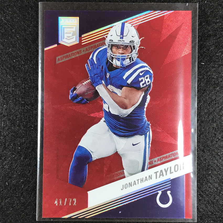 2023 Donruss Elite Nfl Jonathan Taylor Aspirations 41/72