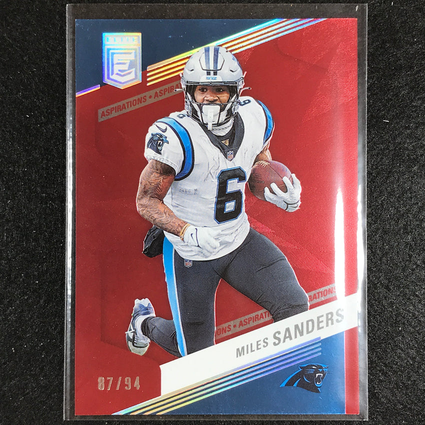 2023 Donruss Elite Nfl Miles Sanders Aspirations 87/94