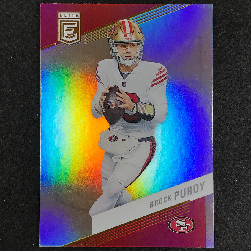 2023 Donruss Elite Nfl Brock Purdy Base No 10