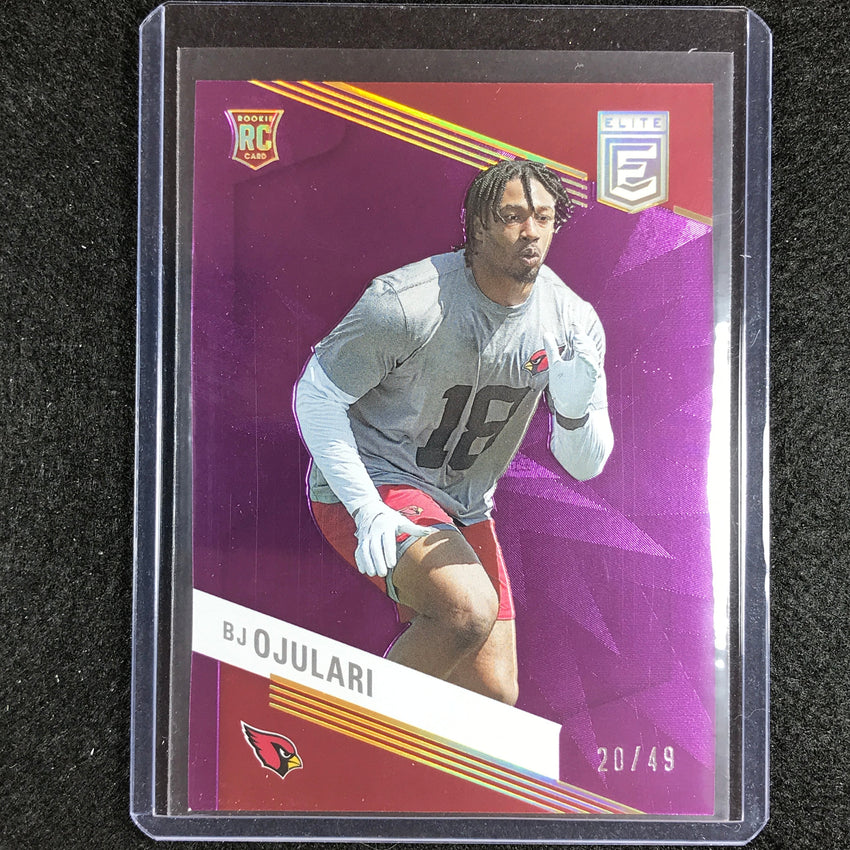 2023 Donruss Elite Nfl Bj Ojulari Rookie Purple 20/49