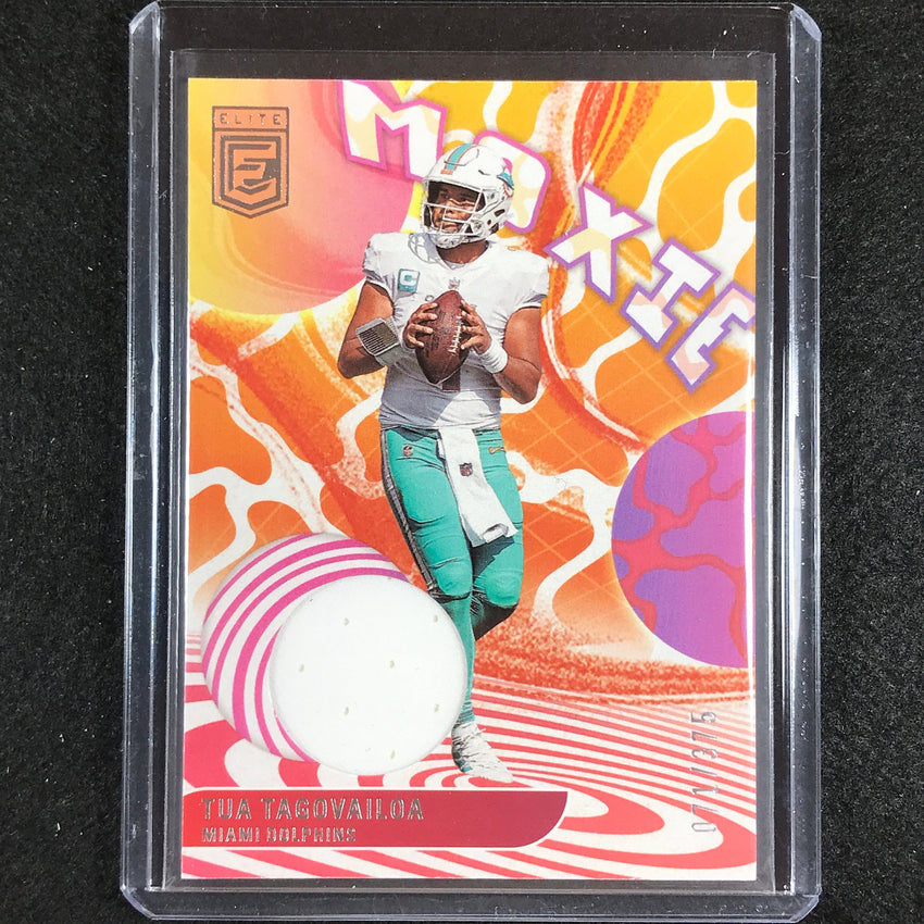 2023 Donruss Elite Nfl Tua Tagovailoa Moxie Patch Silver 71/375