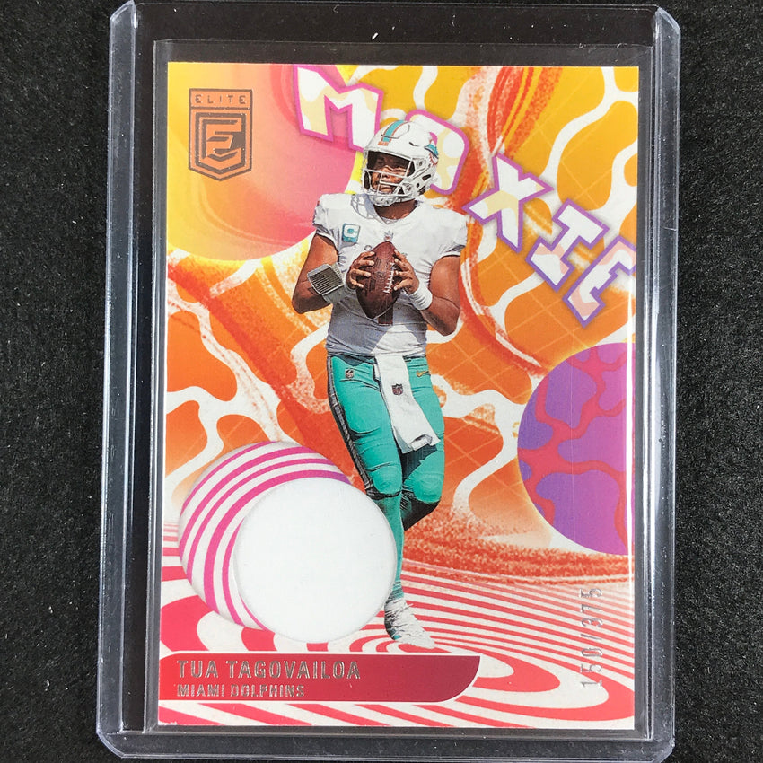 2023 Donruss Elite Nfl Tua Tagovailoa Moxie Patch Silver 150/375