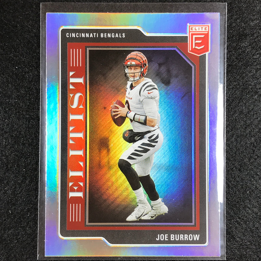 2023 Donruss Elite Nfl Joe Burrow Elitist Silver No 5
