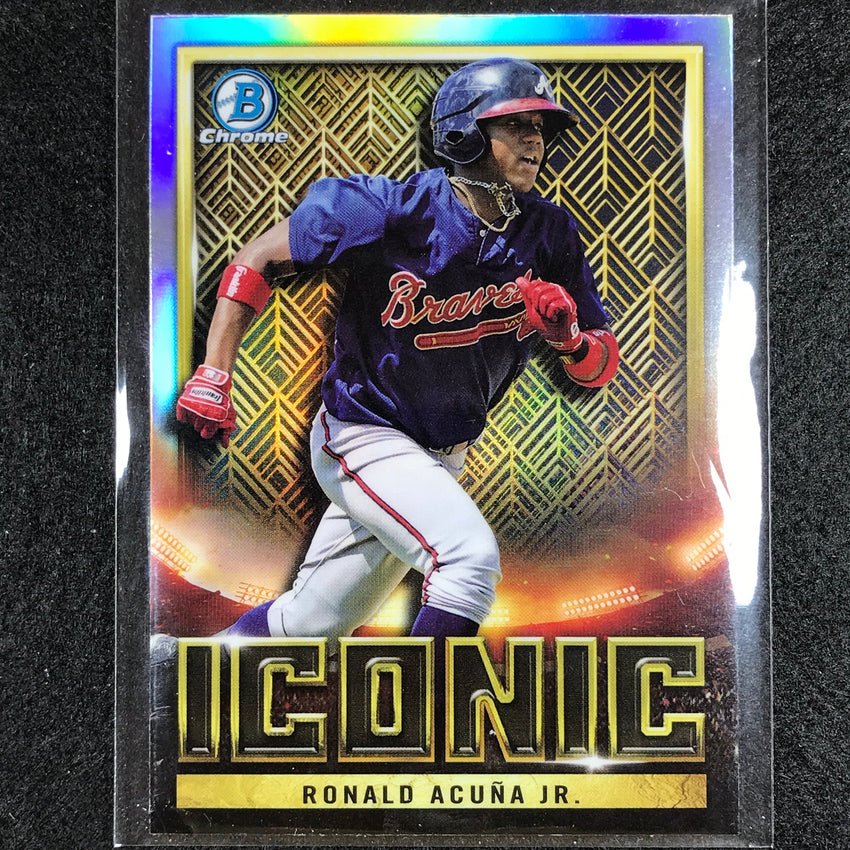 2023 Bowman Chrome MLB RONALD ACUNA JR. Bowman Iconic Refractor #2