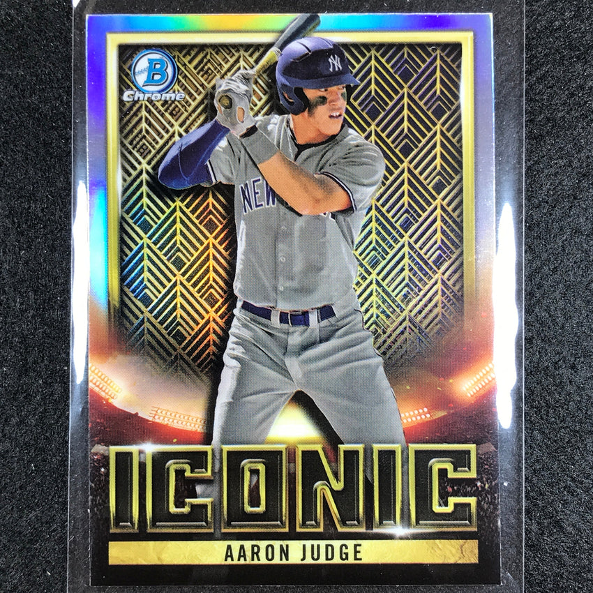 2023 Bowman Chrome Mlb Aaron Judge Bowman Iconic Refractor No 8