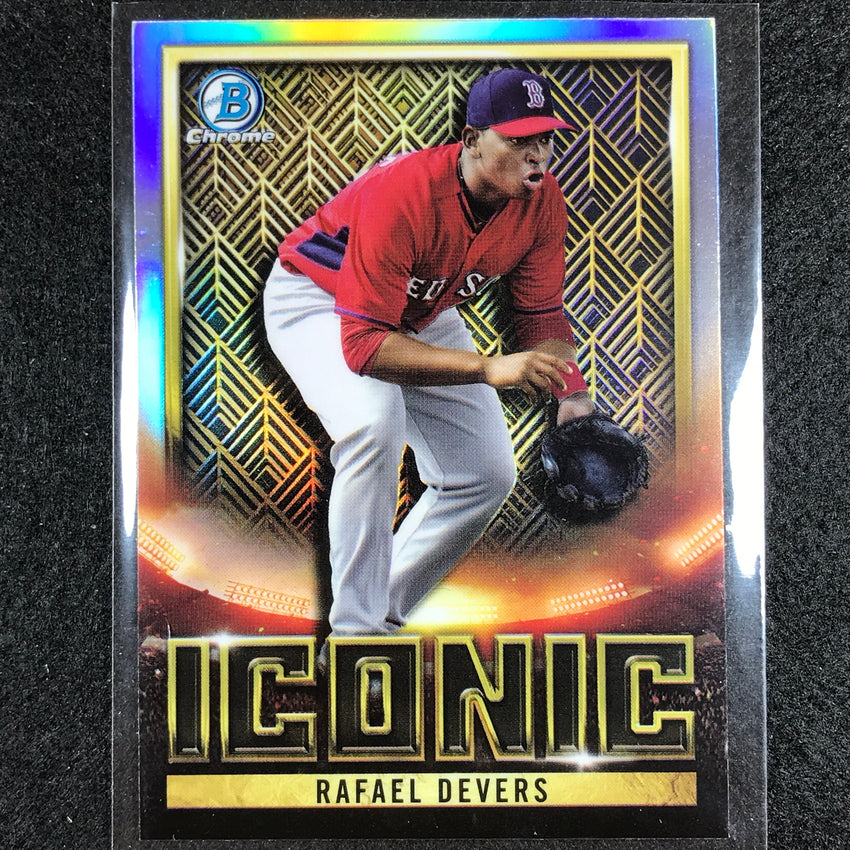 2023 Bowman Chrome MLB RAFAEL DEVERS Bowman Iconic Refractor #10