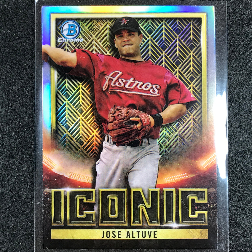 2023 Bowman Chrome MLB JOSE ALTUVE Bowman Iconic Refractor #15