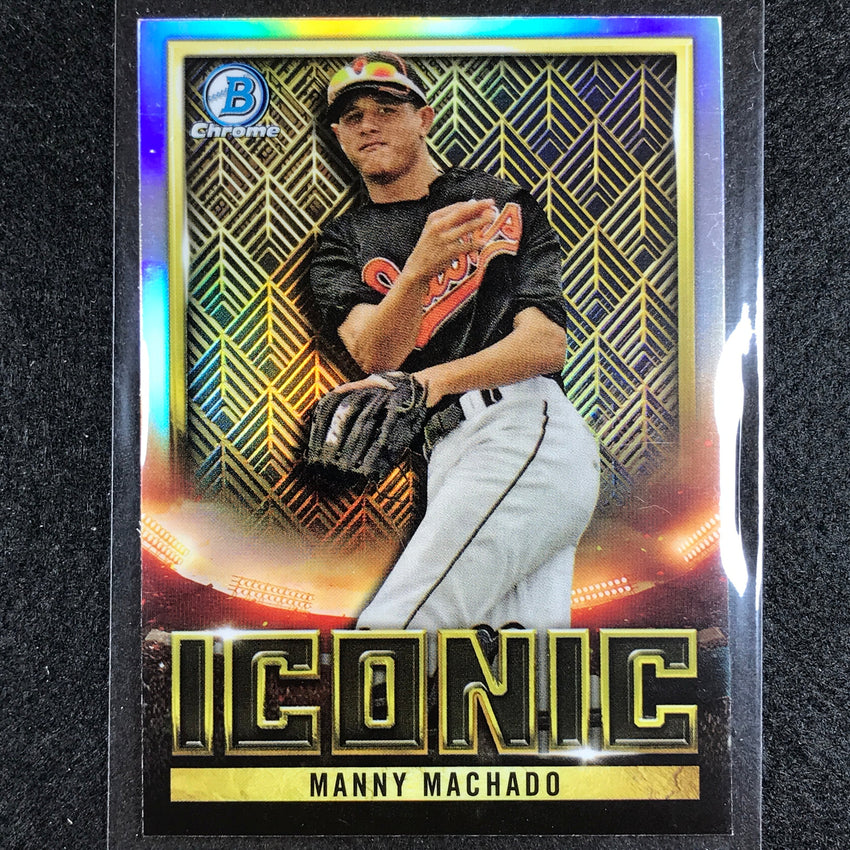2023 Bowman Chrome MLB MANNY MACHADO Bowman Iconic Refractor #16