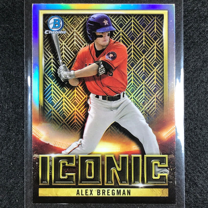 2023 Bowman Chrome MLB ALEX BREGMAN Bowman Iconic Refractor #17