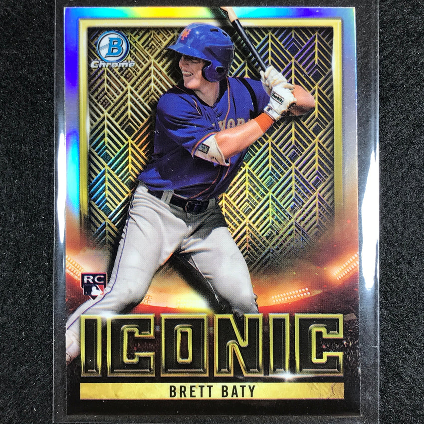 2023 Bowman Chrome MLB BRETT BATY Bowman Iconic Rookie Refractor #20