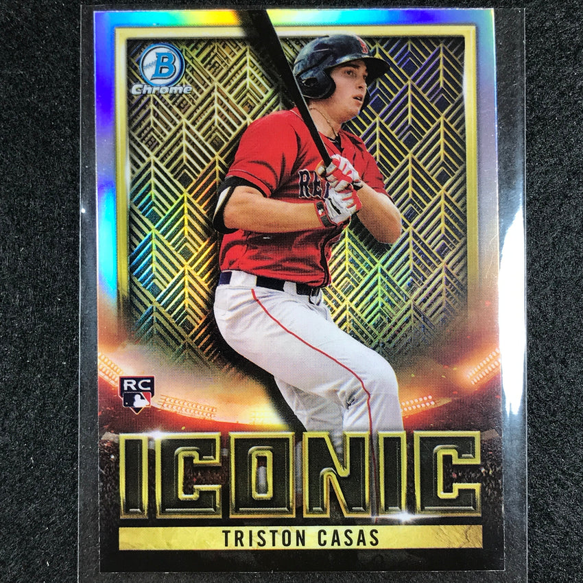 2023 Bowman Chrome MLB TRISTON CASAS Bowman Iconic Rookie Refractor #23
