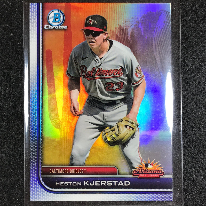 2023 Bowman Chrome MLB HESTON KJERSTAD 2022 AFL Fall Stars Refractor #3